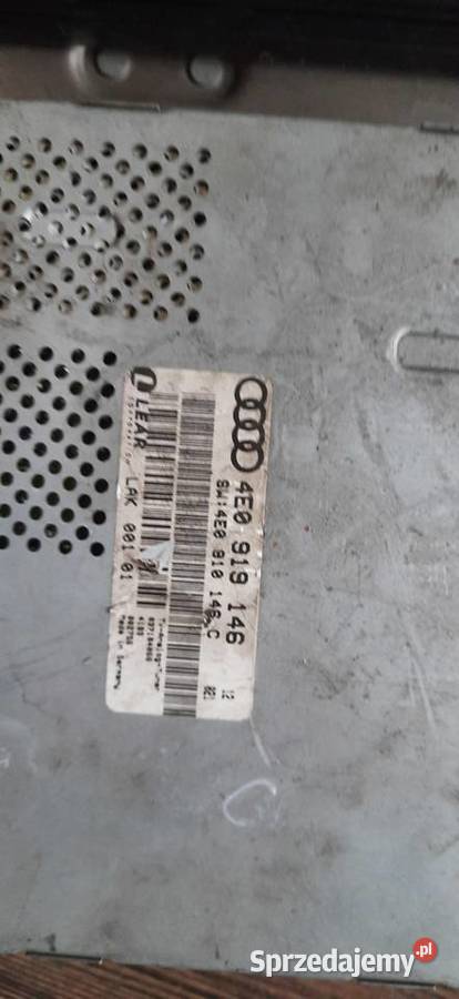 MODUŁ TUNER TV AUDI S8 A8 D3 4E0910146A Wyposażenie wnętrza Siechnice