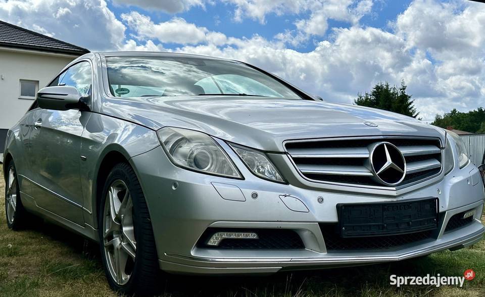Mercedes Benz E klasa w207 V6 coupe wyjątkowy 149400km lubelskie Zamość