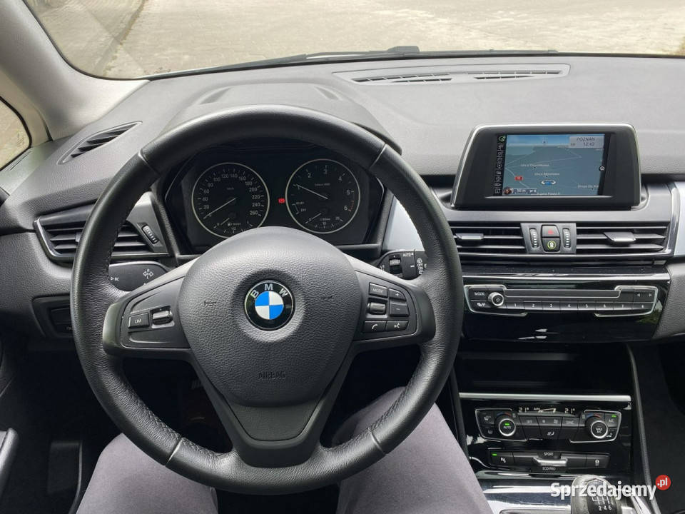 BMW 216 BMW 216d Opłacony Navi Klimatronic LED VAT marża wielkopolskie
