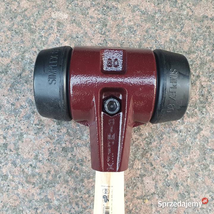 Młotek brukarski Simplex fi 80 z długim Zabrze