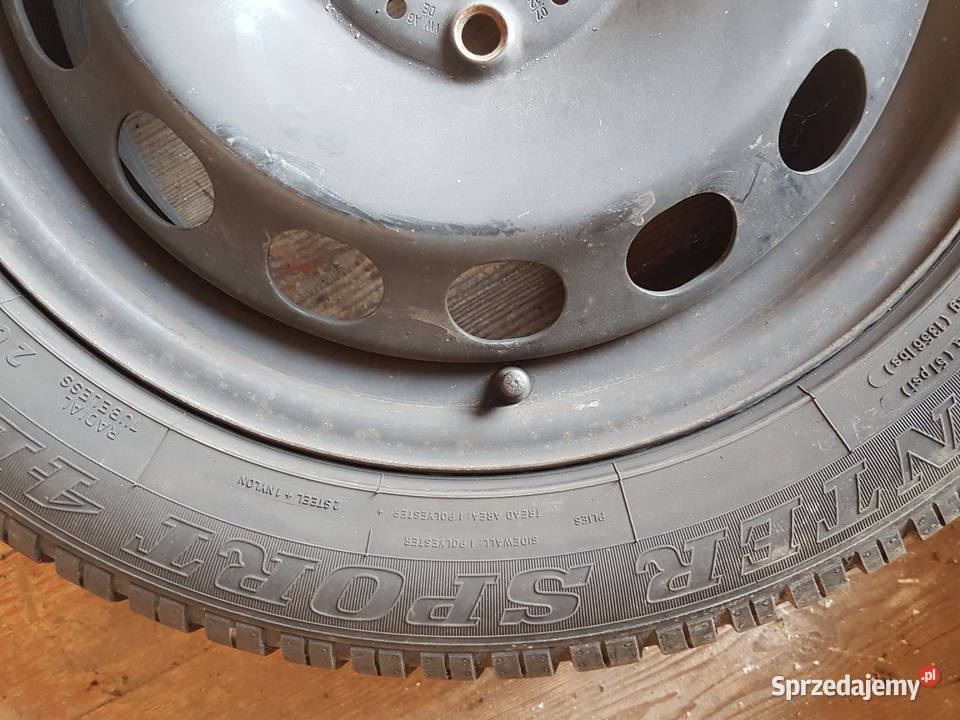 komplet opon zimowych dunlop 20555r16 mazowieckie Warszawa
