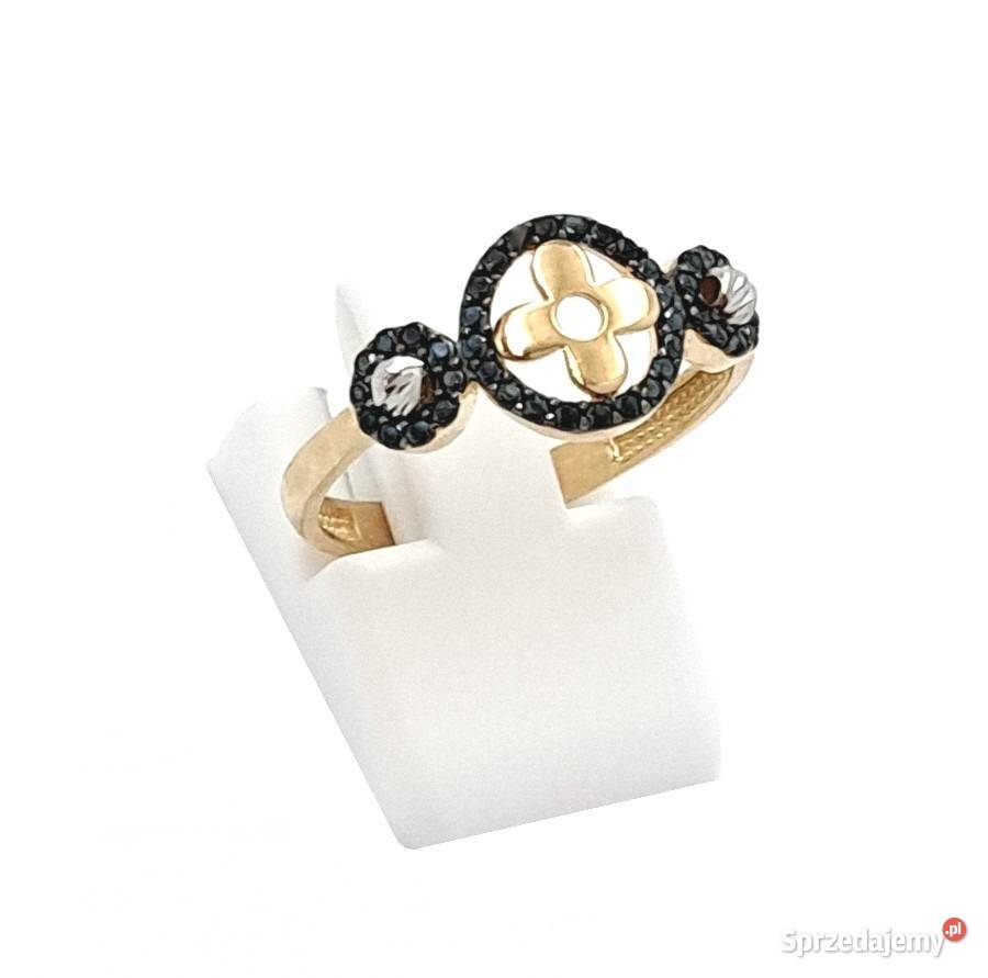 Pierścionek r18 Złoty pr333 wzór Wanklif z Pierścionki wielkopolskie Poznań