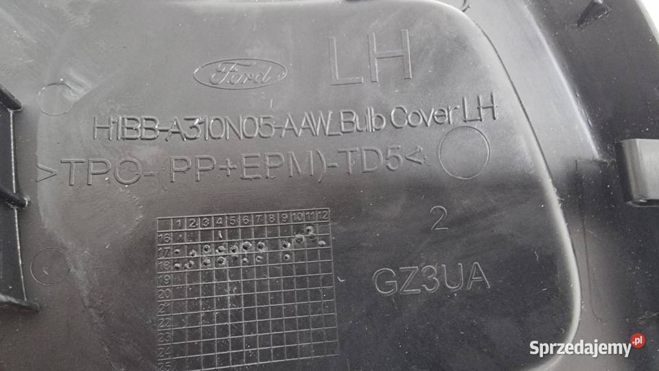 Ford Fiesta mk8 osłona zaślepka tapicerki osobowe kujawsko-pomorskie sprzedam