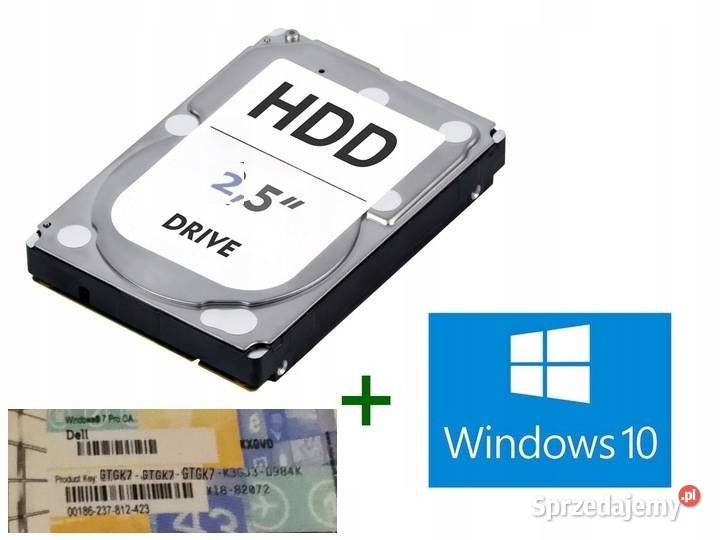 Dysk HP sata 72GB 25 cala hdd windows 10 Elektronika Szczecin sprzedam