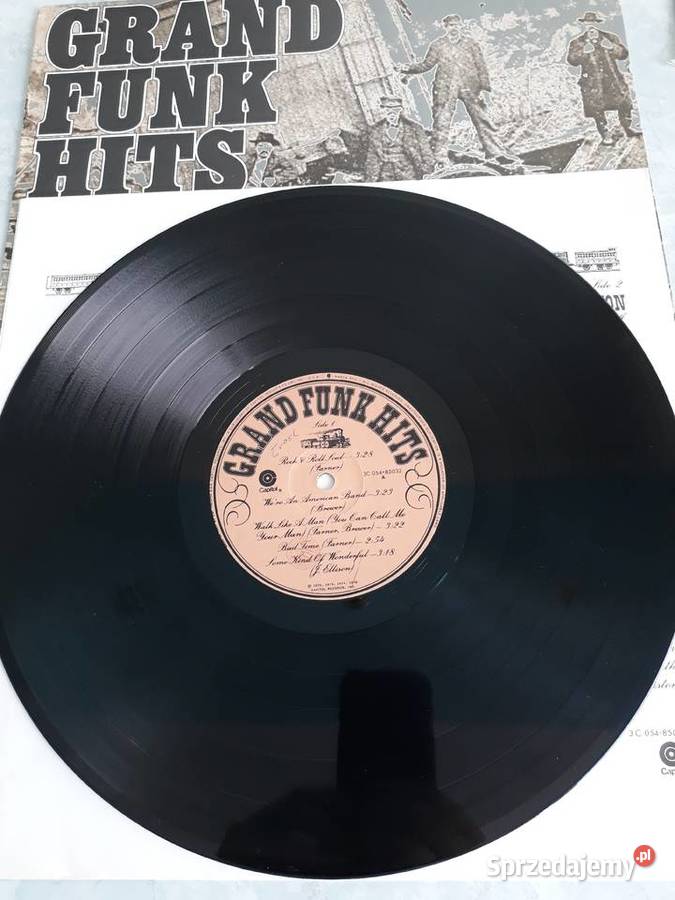 GRAND FUNK RAILROAD Hits kompilacja CAPITOL 1976 płyta winylowa Rzeszów