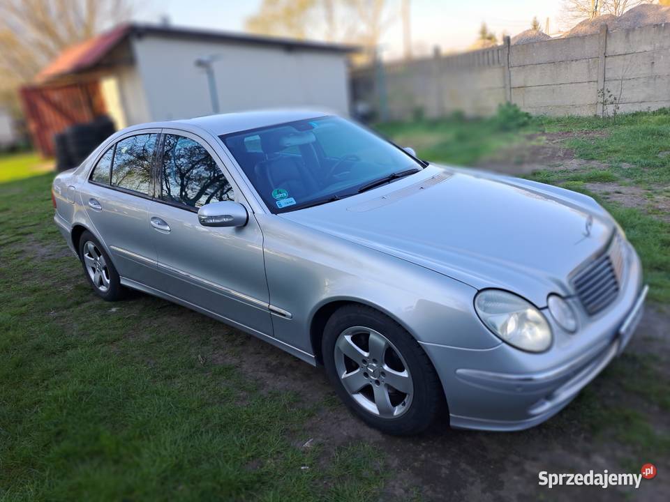 Mercedes W211 awangarde 4x4 automat LPG automatyczna wielkopolskie Nowy Tomyśl sprzedam