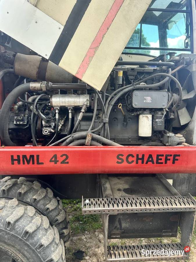 Koparka Schaeff 2004 hml 42 terex tw85 110 umowa świętokrzyskie