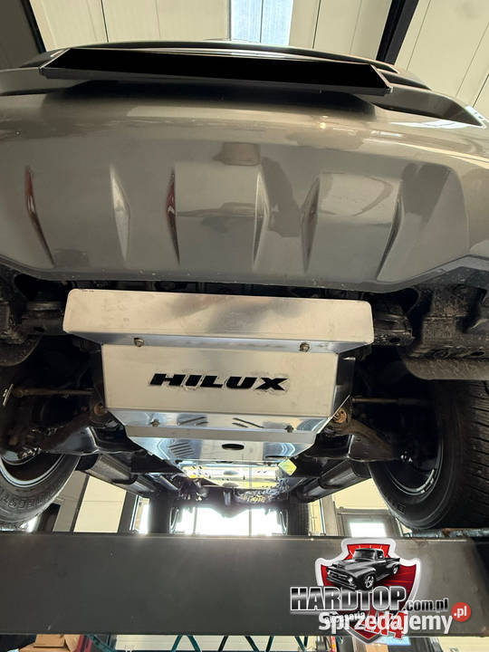 KOMPLET Osłon Aluminium 6mm Toyota Hilux 2015 Pasłęk