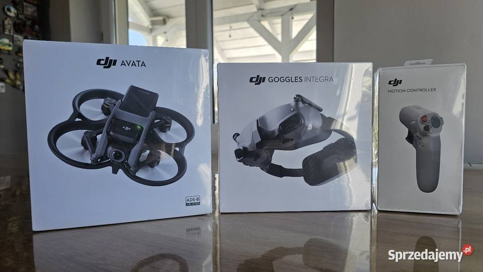 Nowy Dron DJI Avata Combo Kontroler DJI Motion Jarosław
