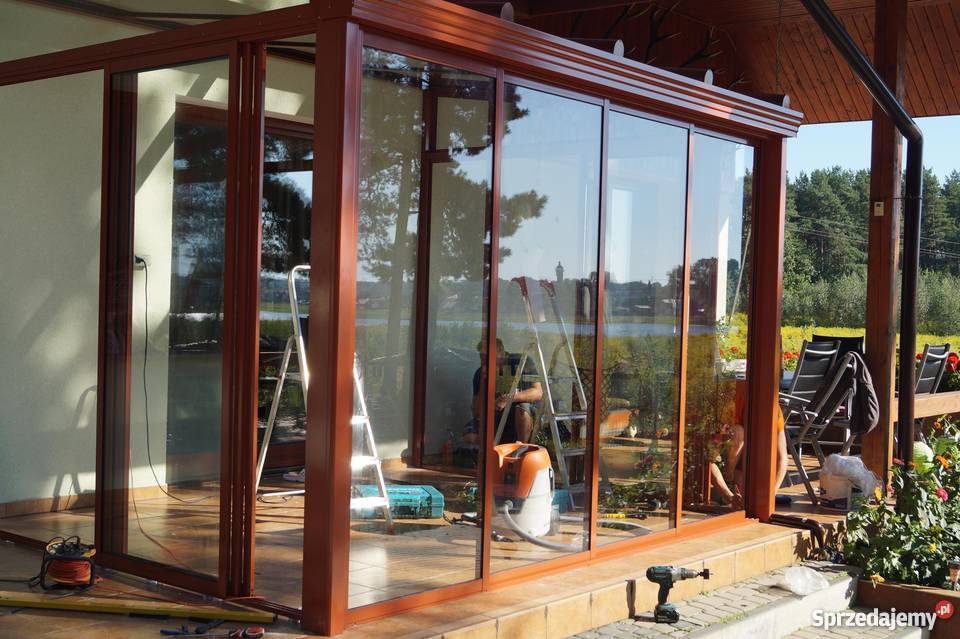 Zabudowa Balkonu Zabudowa Tarasu OGRODY ZIMOWE Mrągowo