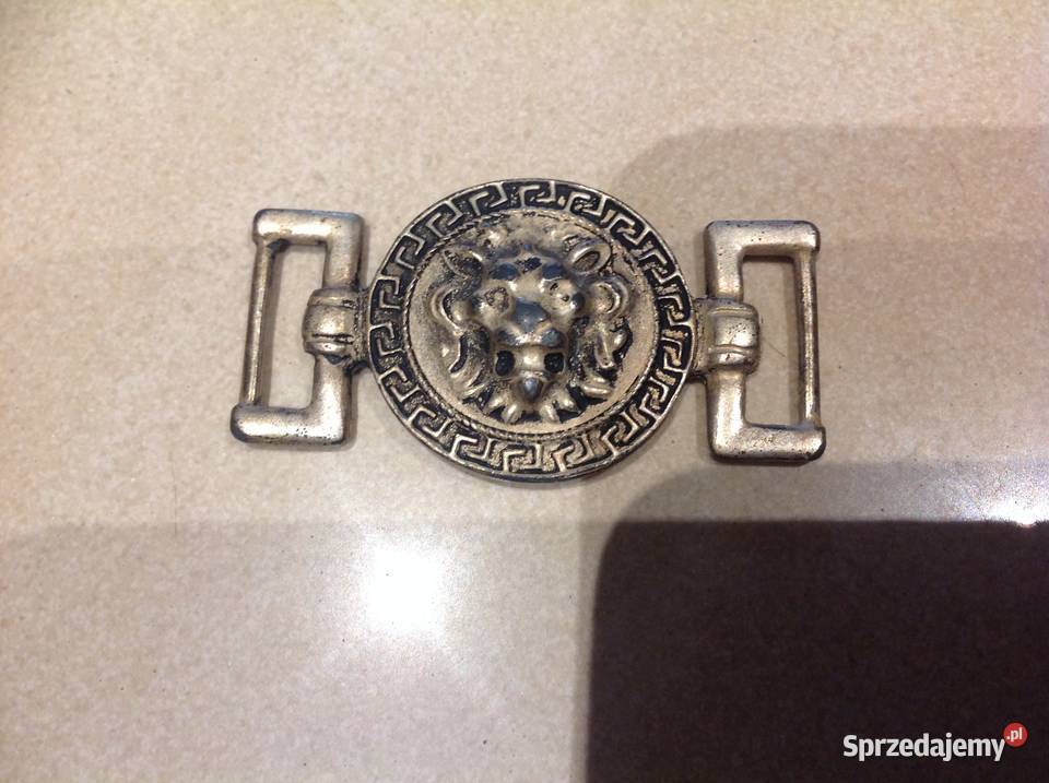 Klamra metalowa Versace 3 Szelki Pasek Nowa Sól sprzedam