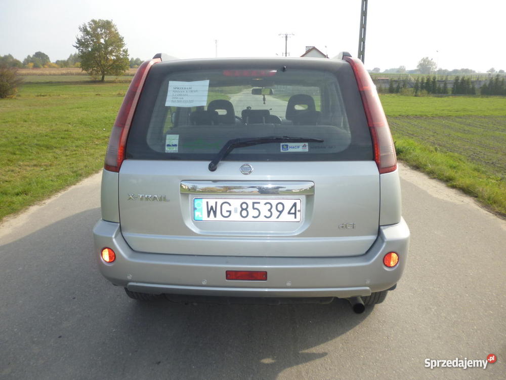 Nissan XTrail 2006 Diesel 4x4 srebrny