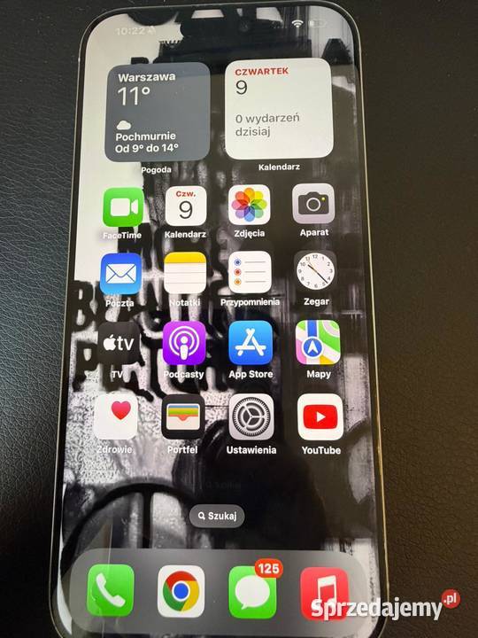 Syndyk sprzeda telefon marki Iphone 16 Pro Gdynia sprzedam