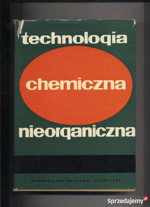 Technologia chemiczna nieorganiczna sprzedam