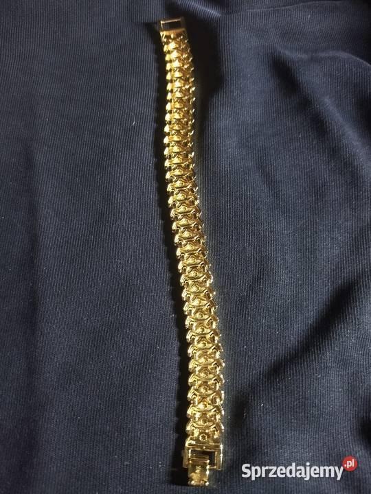 Bransoletka męska złota Nowa złoto Olsztyn