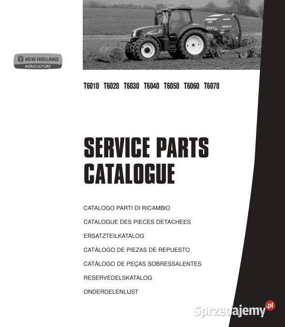 Holland T6040 katalog części sprzedam