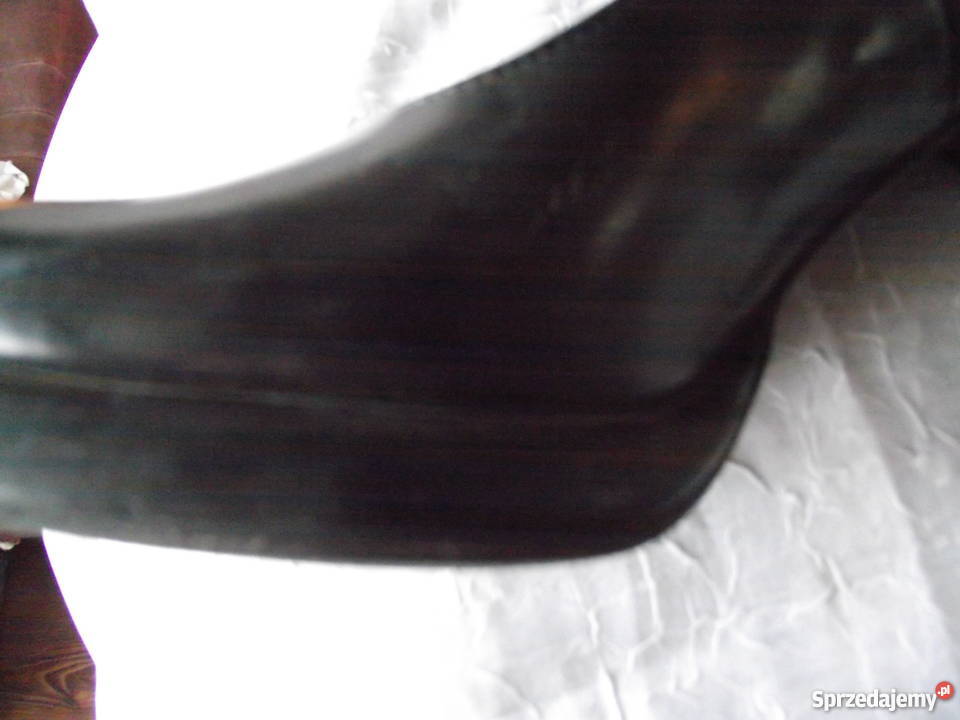 WŁOSKIE SZPILKI NA PLATFORMIE SKÓRA NATURALNA 37 Rozmiar 37 Piła