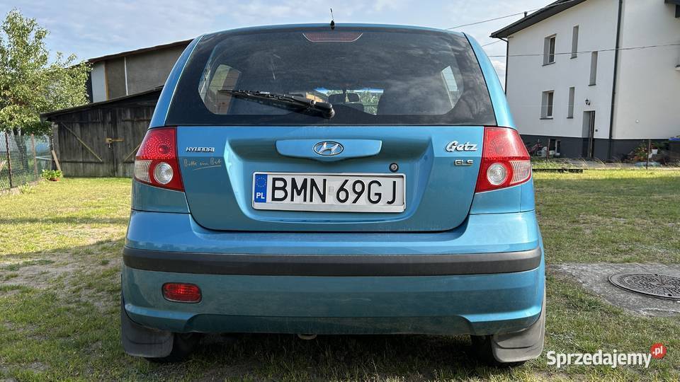 Hyundai Getz 13 GLS Sprawny technicznie Zadbany 1341cm3 Getz podlaskie Mońki