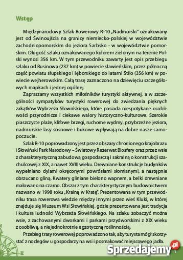 Nadmorski R10 szlak rowerowy Jezierzany Korlino Sławno