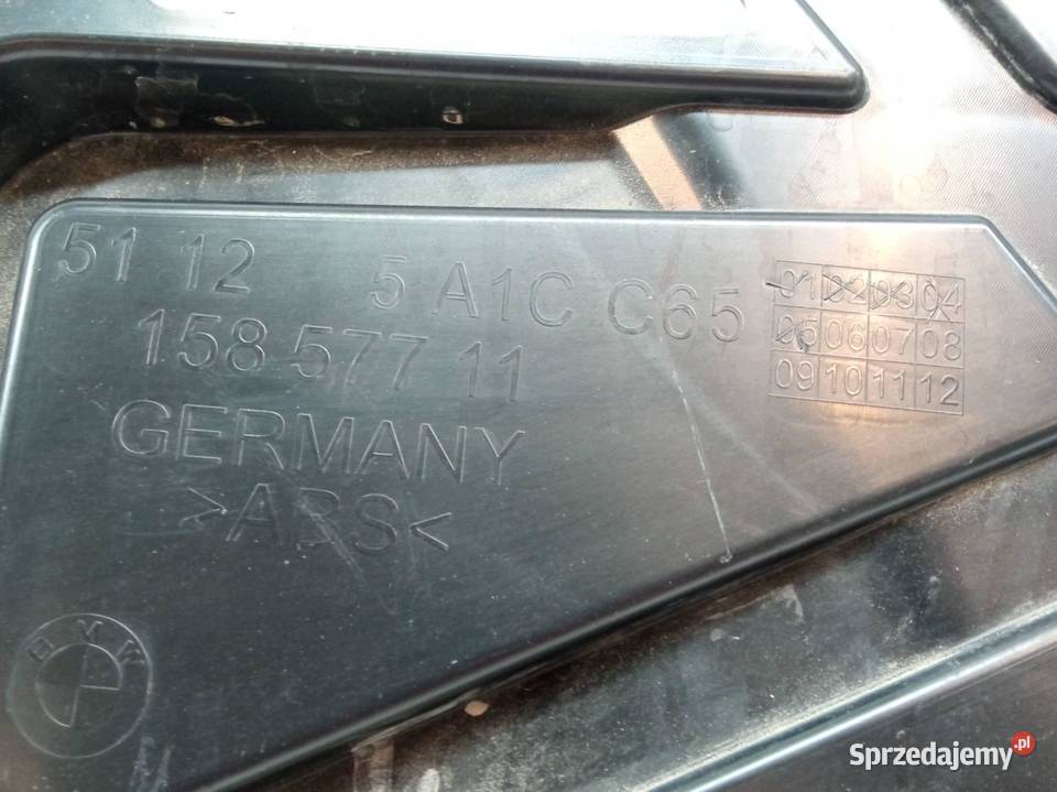 ŚLIZG ZDERZAKA LEWY TYŁ 5A1CC65 Bmw Seria 3 VII