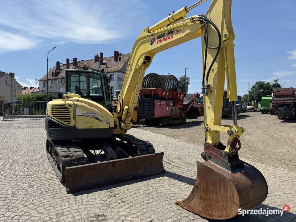 Koparka Gąsienicowa Yanmar SV100 3 Łyżki Klima dolnośląskie sprzedam