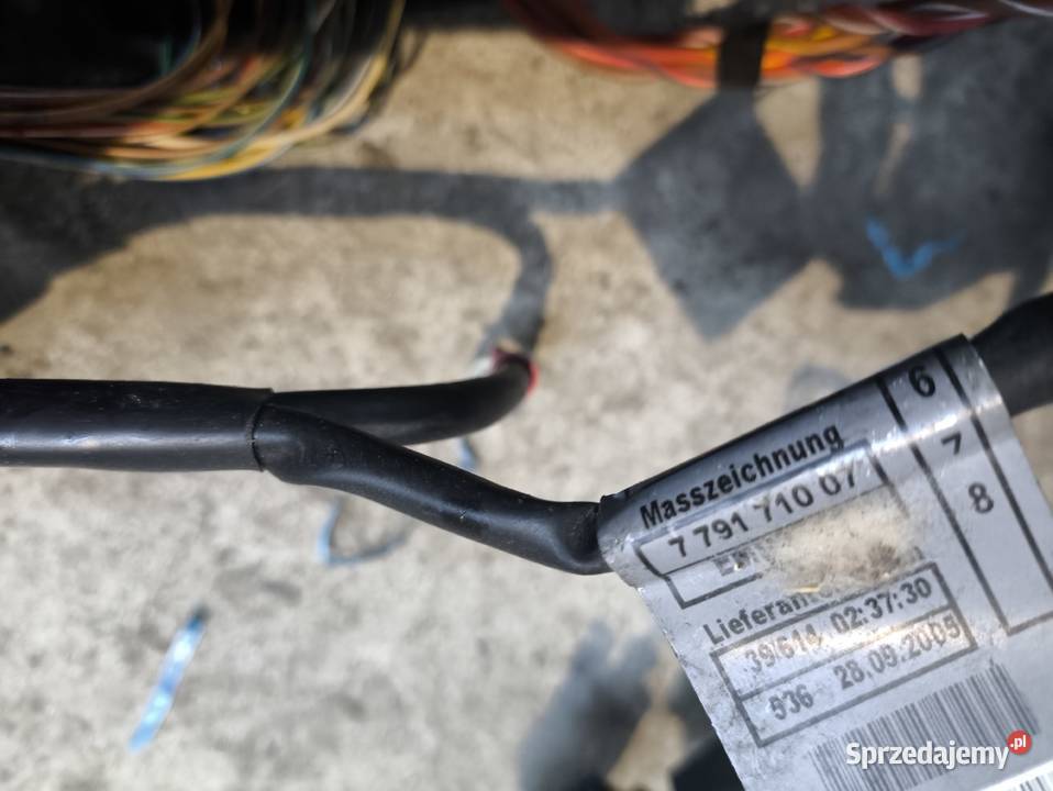 BMW E90 E91 20D 163 WIĄZKA INSTALACJA SILNIKA osobowe Radom