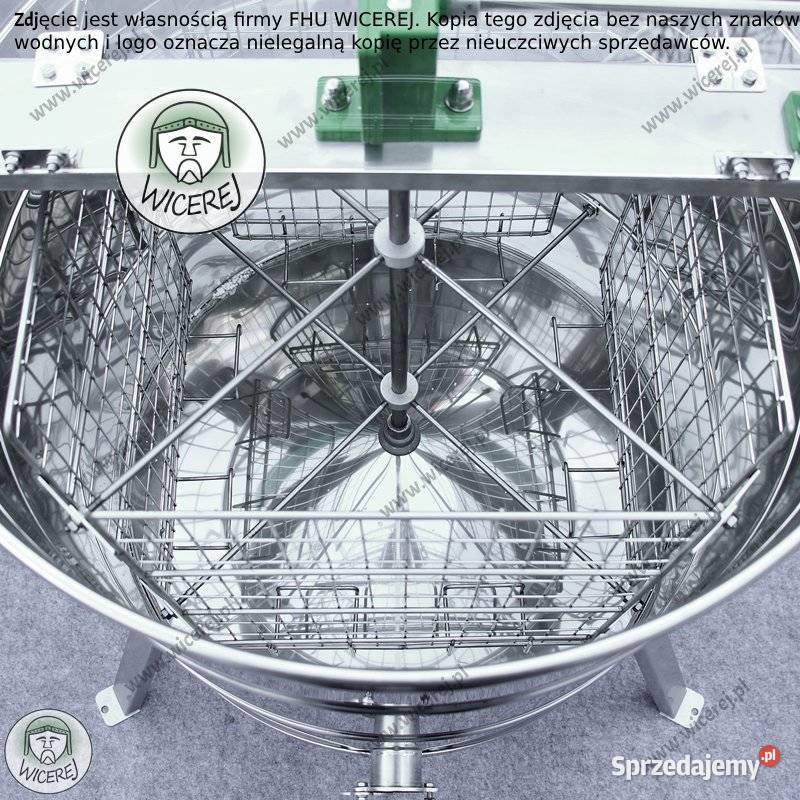 PREMIUM Miodarka 4 ramkowa Diagonalna Jaśliska