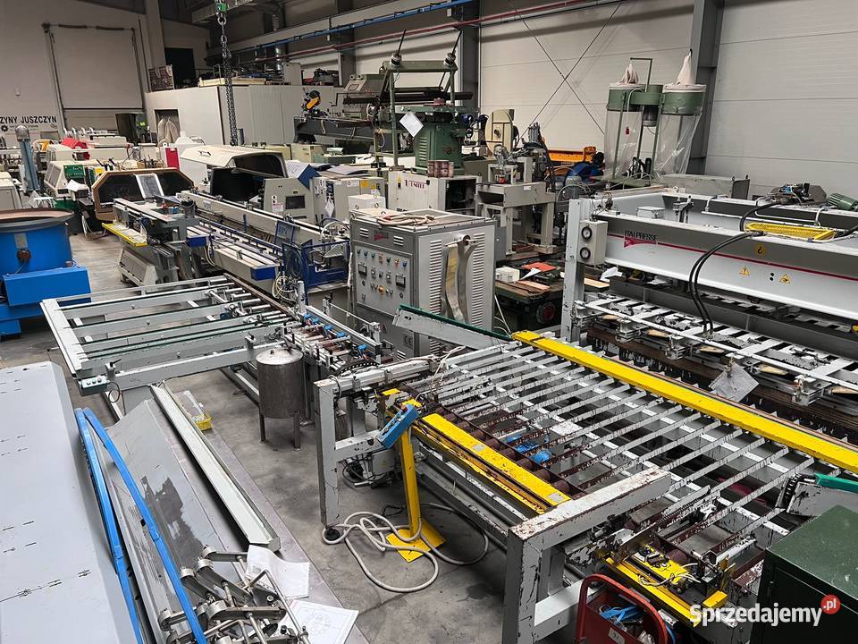 Prasa przelotowa do klejonki ITALPRESSE 9 Juszczyn