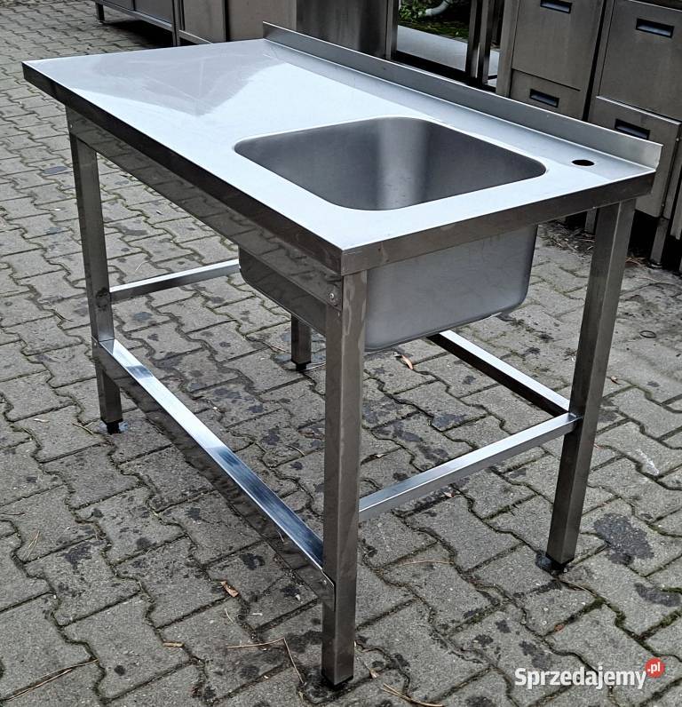 Zlew 1 Komorowy z Blatem 1206085 M1242 N Gastronomia wielkopolskie Nowe Skalmierzyce