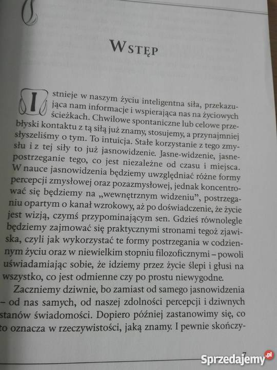 Jasnowidzenie Piotr Jaczewski Rok wydania 2008 Gdańsk sprzedam