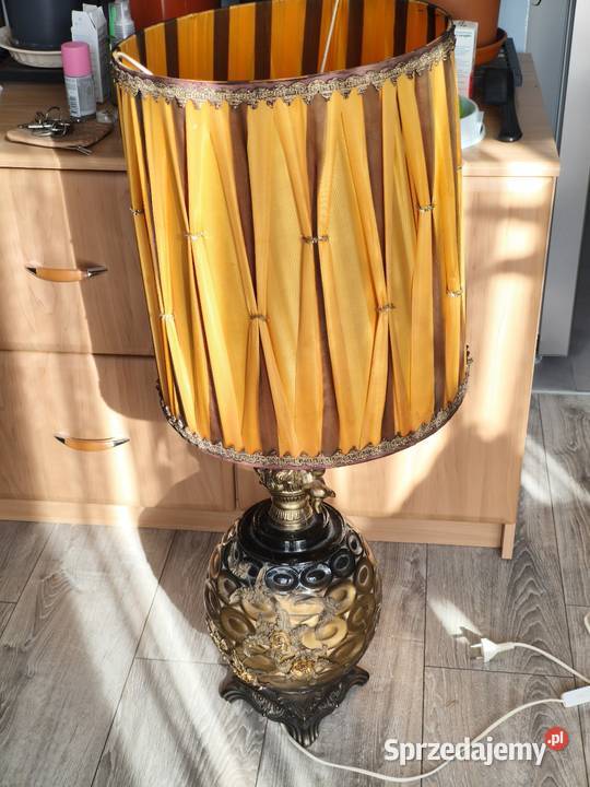 lampa stołowa prawdopodobnie w stylu Hollywood wielkopolskie Poznań sprzedam