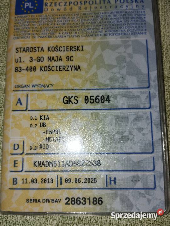 KIA RIO 12 GAZ SALON POLSKA 2013 wspomaganie kierownicy Rio Warszawa