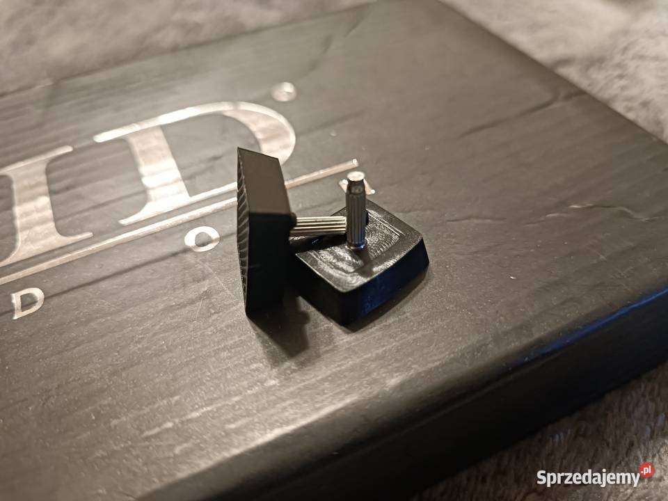 Czarne klapki na obcasie RAID London pudełko Katowice