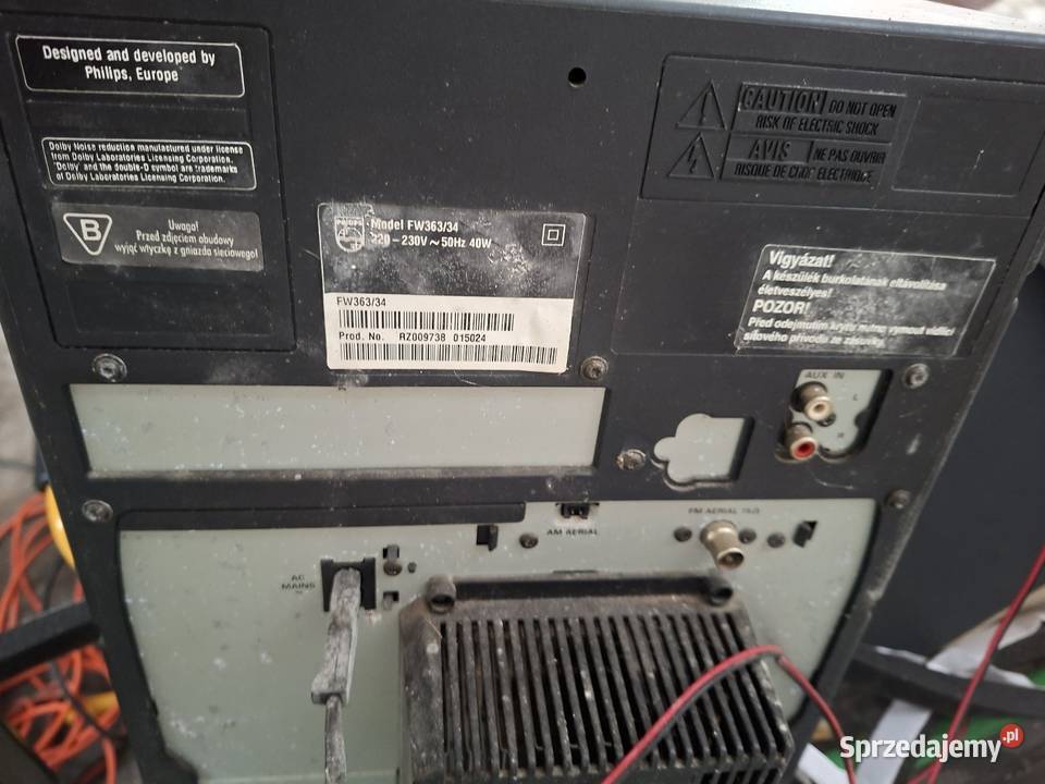 Wieża Stereo PHILIPS FW 36334 łódzkie Łódź sprzedam