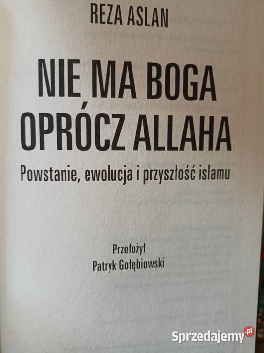 Nie ma boga oprócz Allacha książki Warszawa