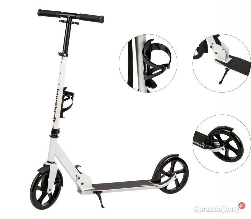 Duża składana hulajnoga 91101 uchwyt na bidon wielkopolskie Poznań sprzedam