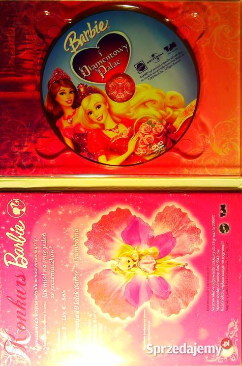Barbie i Diamentowy Pałac Płyta DVD w kartonowym Kraków sprzedam