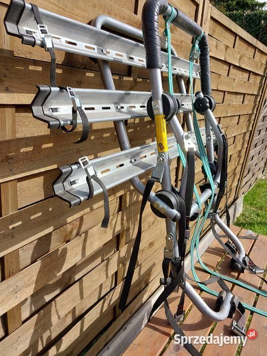 Bagażnik na 3 rowery na tylną klapę samochodu Augustów