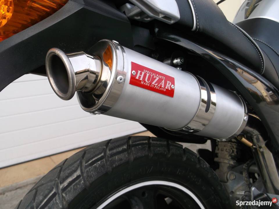 HUZAR EXHAUST wydech tłumik OWAL Honda Varadero Błażowa