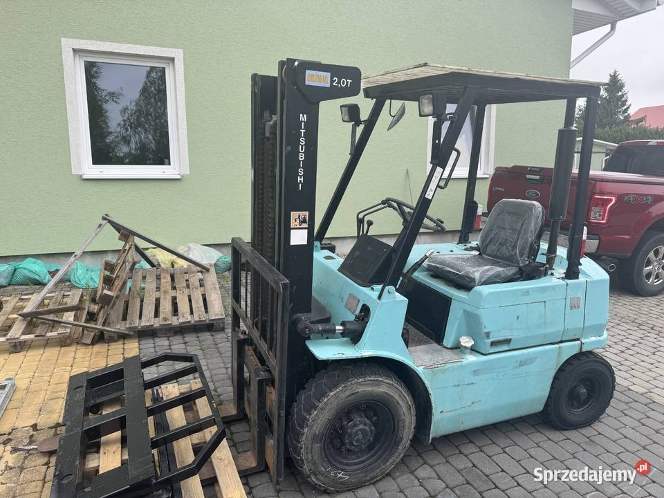 Wózek widłowy MItsubishi FD20 1998 r DIESEL Mitsubishi Motoryzacja sprzedam