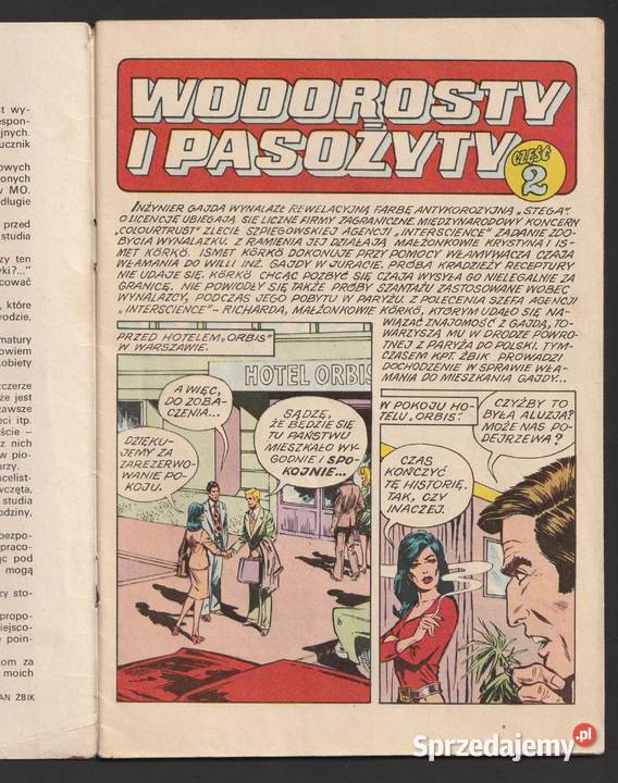 KAPITAN ŻBIK WODOROSTY I PASOŻYTY CZ 2 1976 Łódź