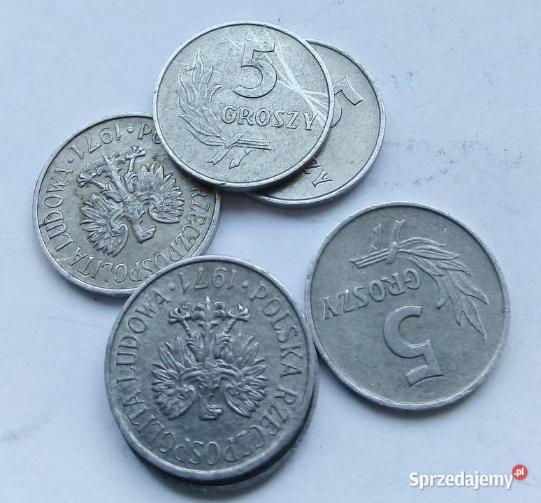 POLSKA5 GROSZY191 rzzmAL6 SZTUK Legionowo sprzedam