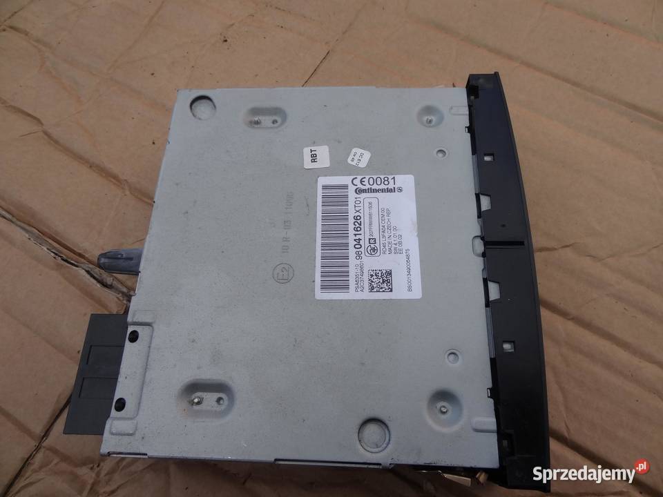 RADIO CD CITROEN C3 II DS3 98041626XT