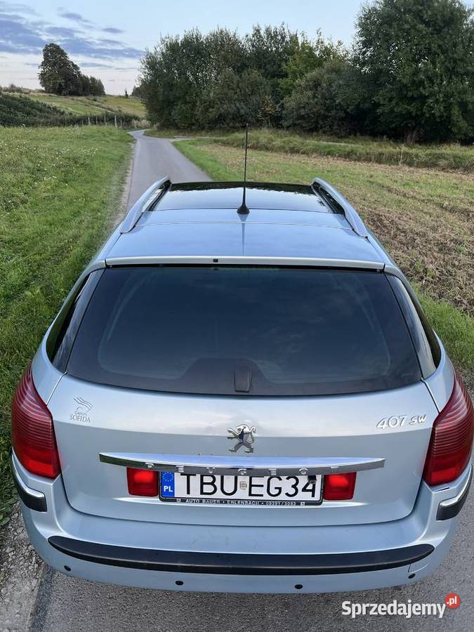 Peugeot 407 20 diesel 136 android panorama nieuszkodzony Rzeszów