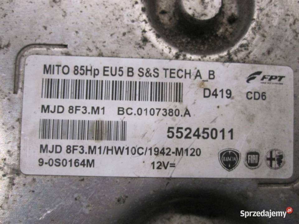 ALFA ROMEO MITO 13 JTD 13r komputer sterownik Kielce