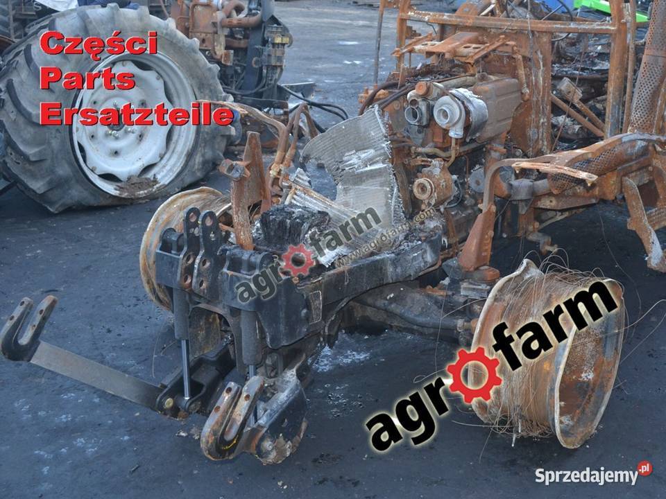 Deutz Agroplus 410 części skrzynia biegów silnik Byków