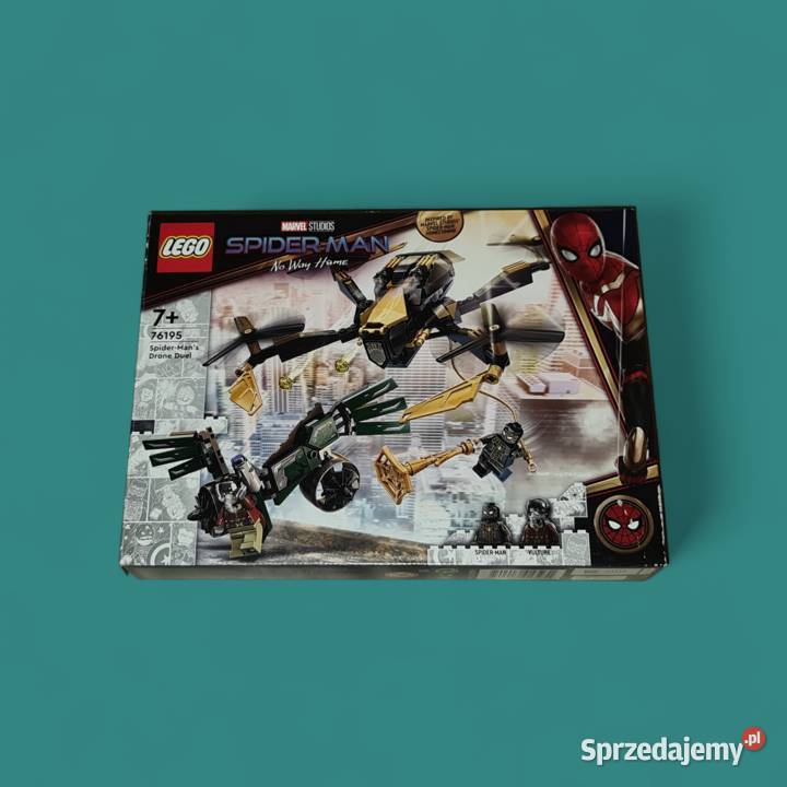 Lego Pudełko i Instrukcja 76195 Spider Mans Warszawa