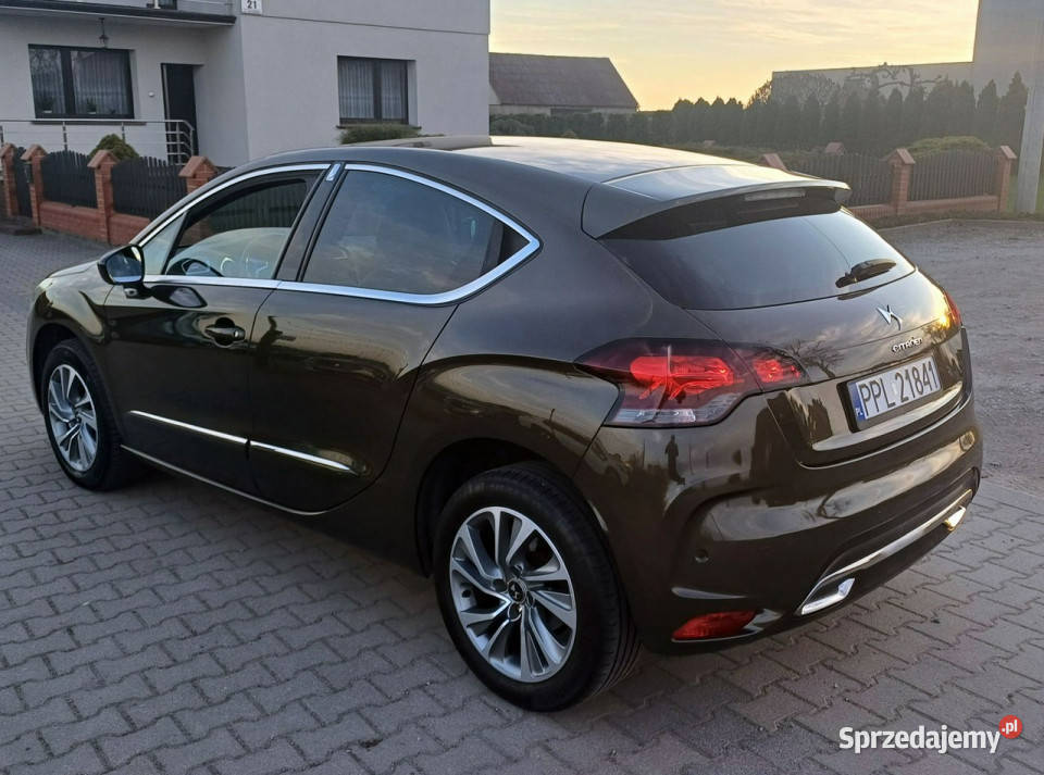 Citroen DS4 163 Skórzana tapicerka Klimatronic wielkopolskie Suchorzew