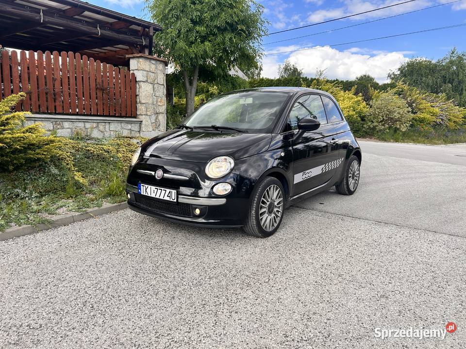Fiat 500 12 benzyna 69 2 kpl kół Alu immobilizer