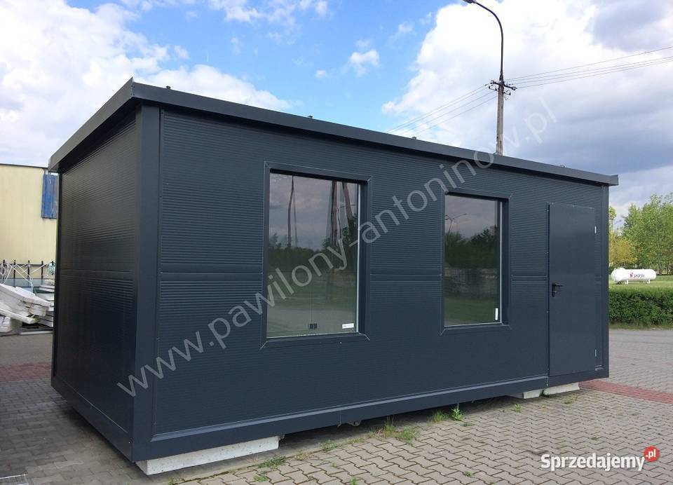 NOWY PAWILON BIUROWY KONTENER USŁUGOWY HANDLOWY